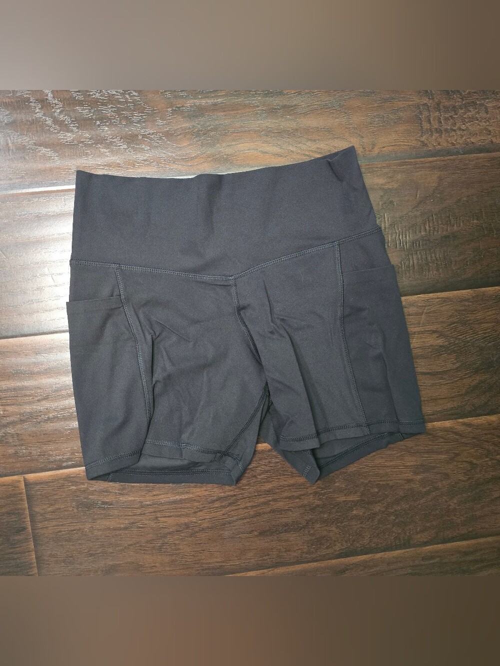 Members Mark Everyday High-Rise 5" Bike Short Black Large